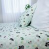 Minecraft Sleep Repeat Bamboo Viscose Full Sheet Set from Bellabu Bear