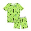 Minecraft Mob Squad Bamboo Viscose Pajama Short Set from Bellabu Bear