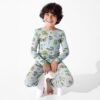 Bellabu Bear Minecraft Overworld Dreams Bamboo Viscose Pajamas