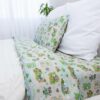 Minecraft Overworld Dreams Bamboo Viscose Twin Sheet Set from Bellabu Bear