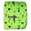 Minecraft Mob Squad Bamboo Viscose Sherpa Blanket made by Bellabu Bear