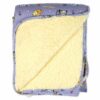 Bellabu Bear Minecraft Pixel Pals Bamboo Viscose Sherpa Blanket Bedding