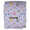 Minecraft Pixel Pals Bamboo Viscose Sherpa Blanket made by Bellabu Bear