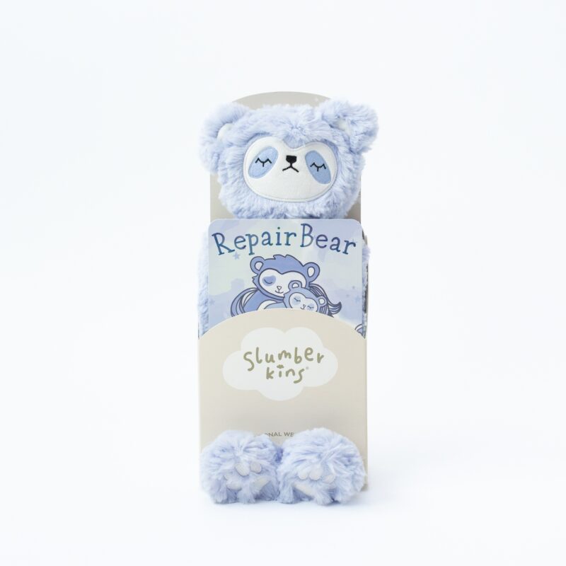 Limited Edition Periwinkle Repair Bear from Slumberkins