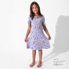 Minecraft Pixel Pals Bamboo Viscose Short Sleeve Dress from Bellabu Bear