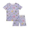 Minecraft Pixel Pals Bamboo Viscose Pajama Short Set available at Blossom