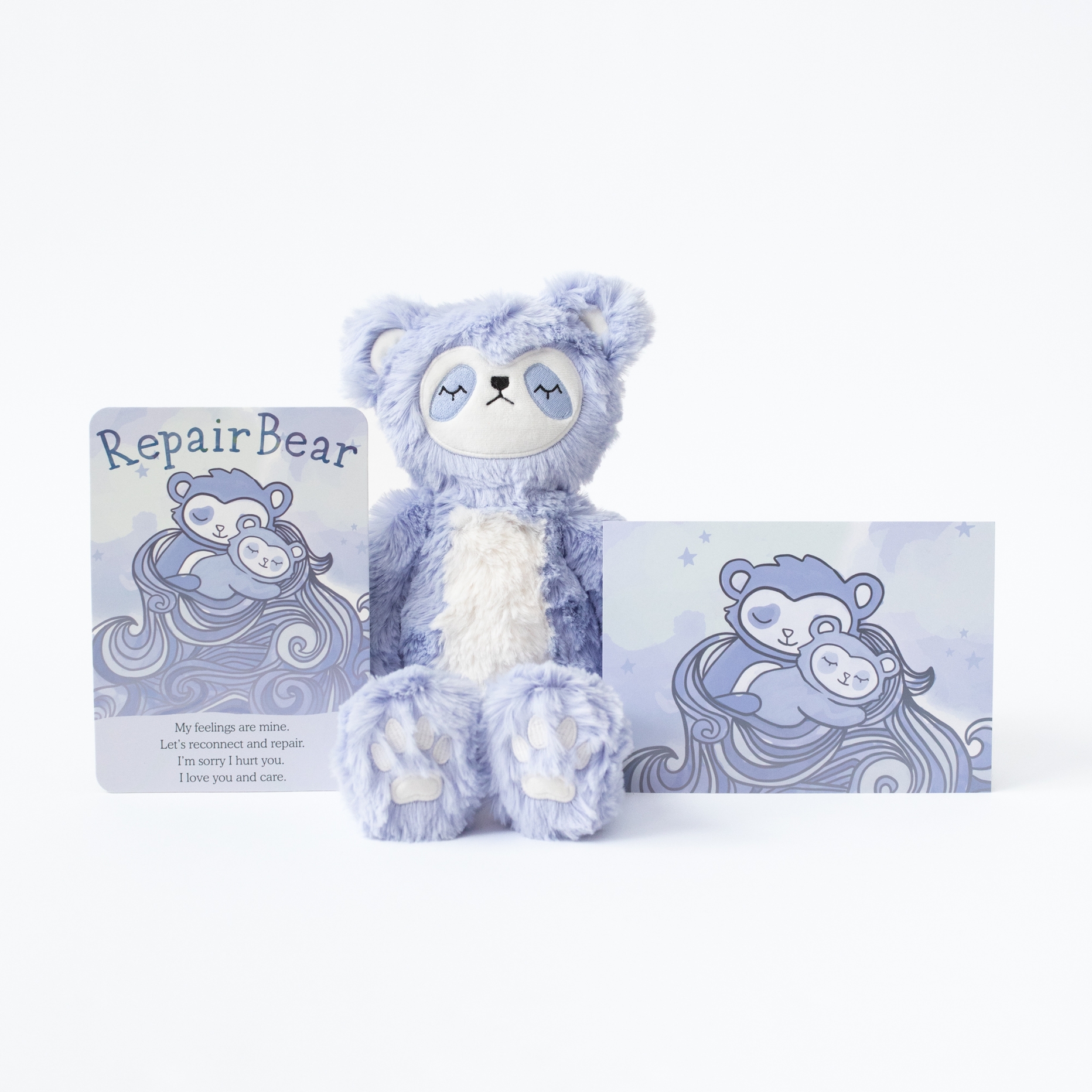 Slumberkins Limited Edition Periwinkle Repair Bear