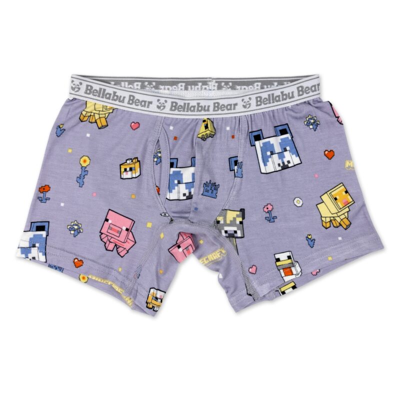 Minecraft Boxer Brief Underwear 3-Pack from Bellabu Bear