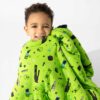 Bellabu Bear Minecraft Mob Squad Bamboo Viscose Sherpa Blanket