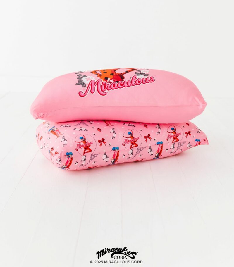 Miraculous Sweet Trend Zipper Pillowcase Set from Birdie Bean