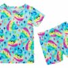 Johnny Bamboo Viscose Short Sleeve And Shorts Pajama Set