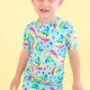 Johnny Bamboo Viscose Short Sleeve And Shorts Pajama Set from Birdie Bean