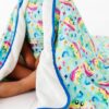 Johnny Plush Toddler Birdie Blanket made by Birdie Bean