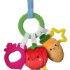 Veggie Bitzy Busy Ring Teething Activity Toy from Itzy Ritzy