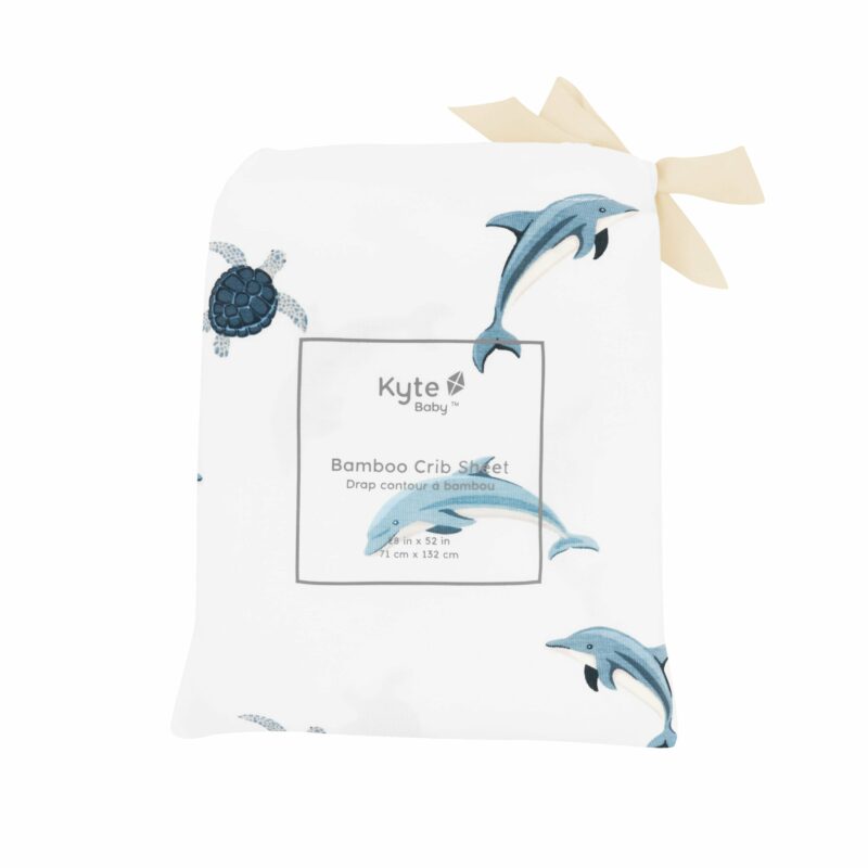 Crib Sheet in Dolphin from Kyte BABY