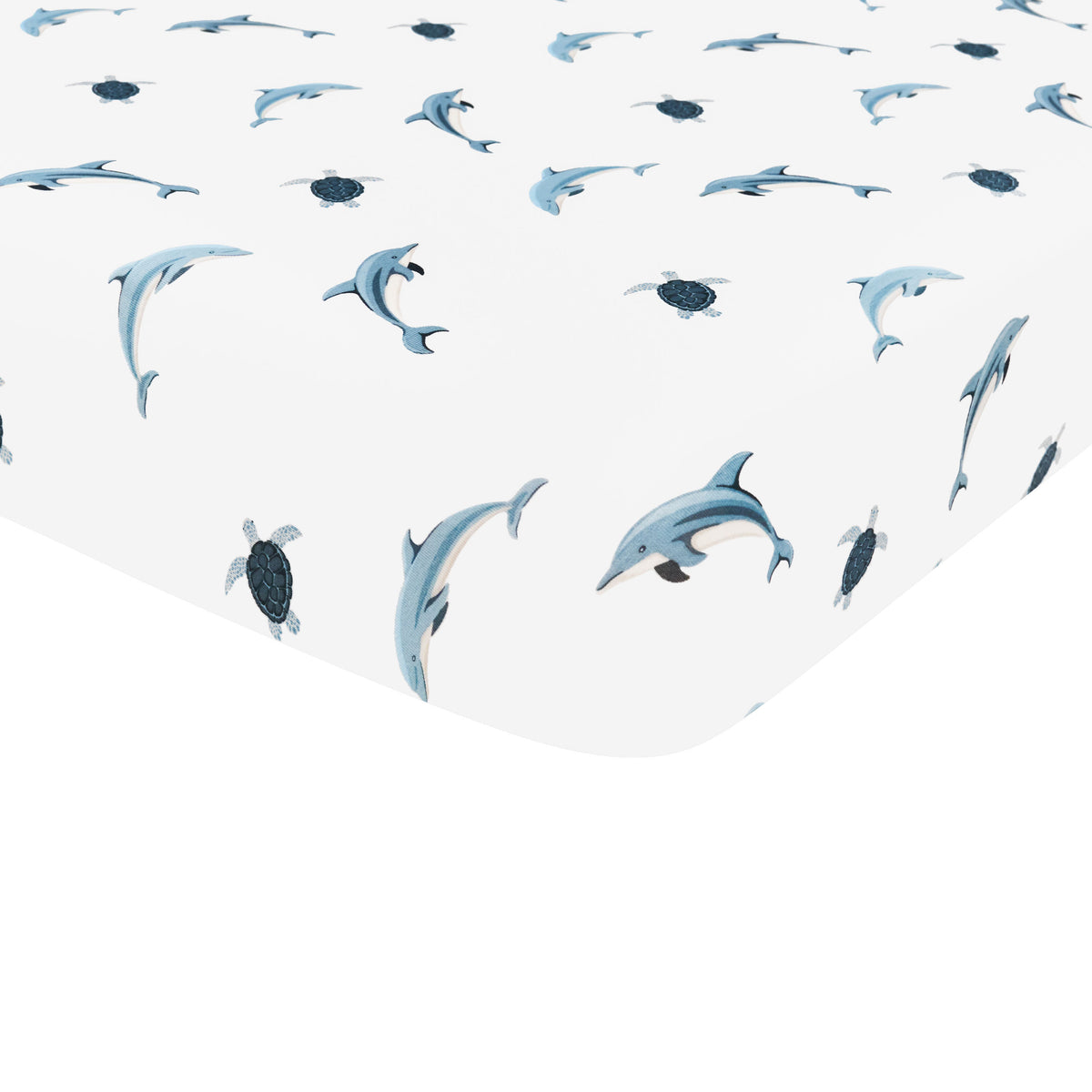 Kyte BABY Crib Sheet in Dolphin