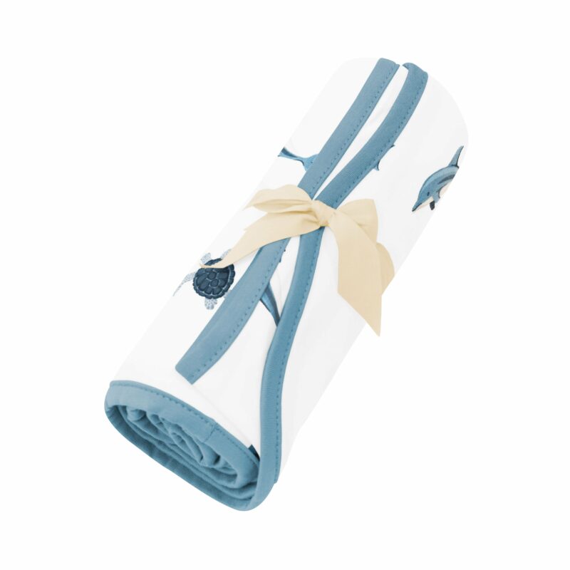 Swaddle Blanket in Dolphin from Kyte BABY
