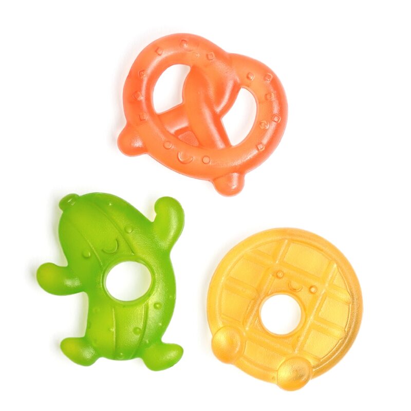 Itzy Ritzy Silly Foods Cutie Coolers Water Filled Teethers Toys