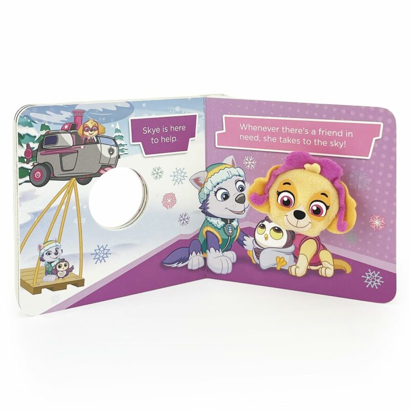 Cottage Door Press PAW Patrol Soar With Skye! Finger Puppet Book Children's Books