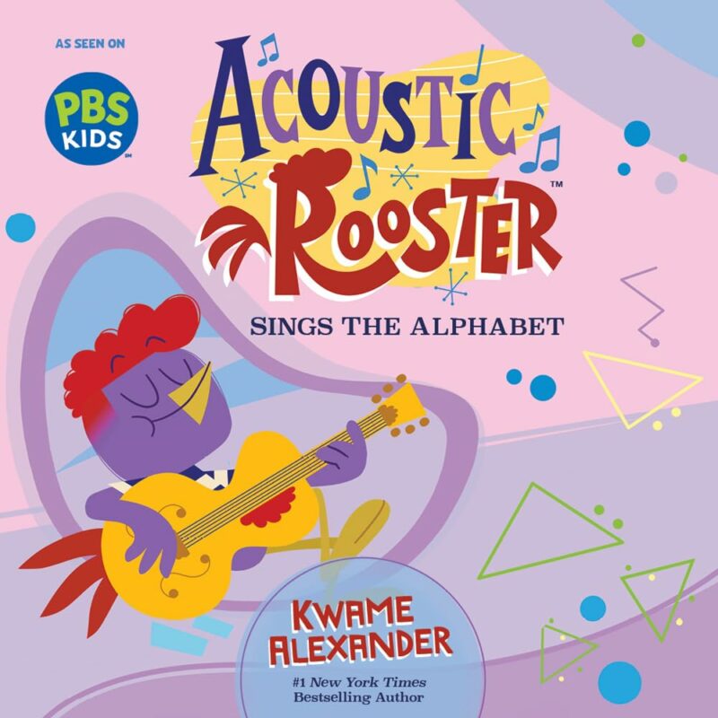 Sleeping Bear Press Acoustic Rooster Sings the Alphabet Board Book