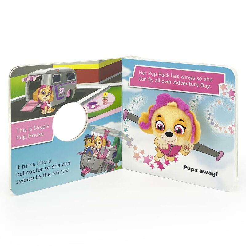 PAW Patrol Soar With Skye! Finger Puppet Book made by Cottage Door Press