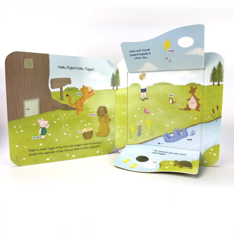 Winnie-the-Pooh Peek-a-Flap Board Book made by Cottage Door Press