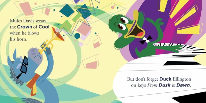Acoustic Rooster Sings the Alphabet Board Book from Sleeping Bear Press