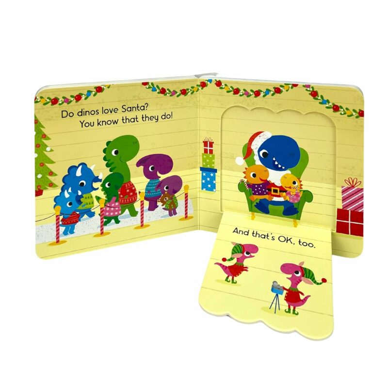 Dinos Love Jingle Bells Board Book made by Cottage Door Press