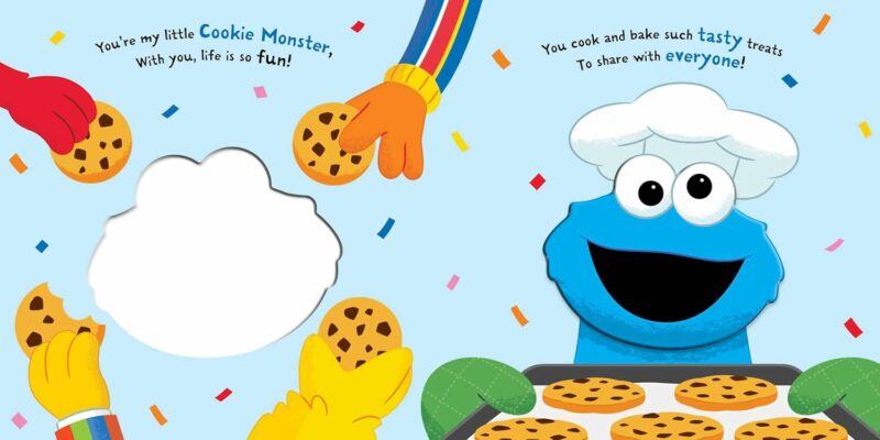 Sesame Street: You're My Little Cookie Monster by Grace Baranowski Children's Books