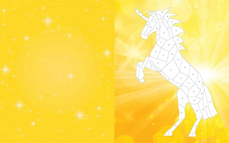 Sticker Mosaics Jr.: Sparkly Unicorn Glitter Pictures from Macmillan Publishers