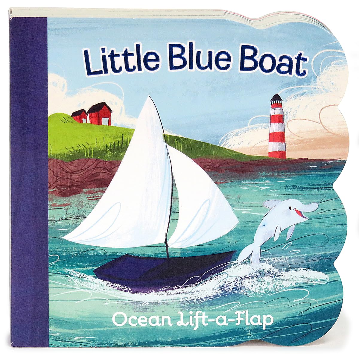 Cottage Door Press Little Blue Boat Lift-a-Flap Board Book
