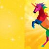Sticker Mosaics Jr.: Sparkly Unicorn Glitter Pictures made by Macmillan Publishers