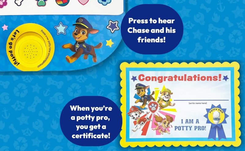 PAW Patrol Potty Training Reward Chart made by Cottage Door Press