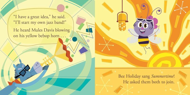 Acoustic Rooster and Friends Board Book made by Sleeping Bear Press