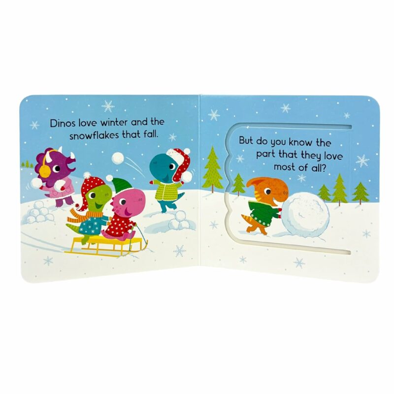 Dinos Love Jingle Bells Board Book from Cottage Door Press