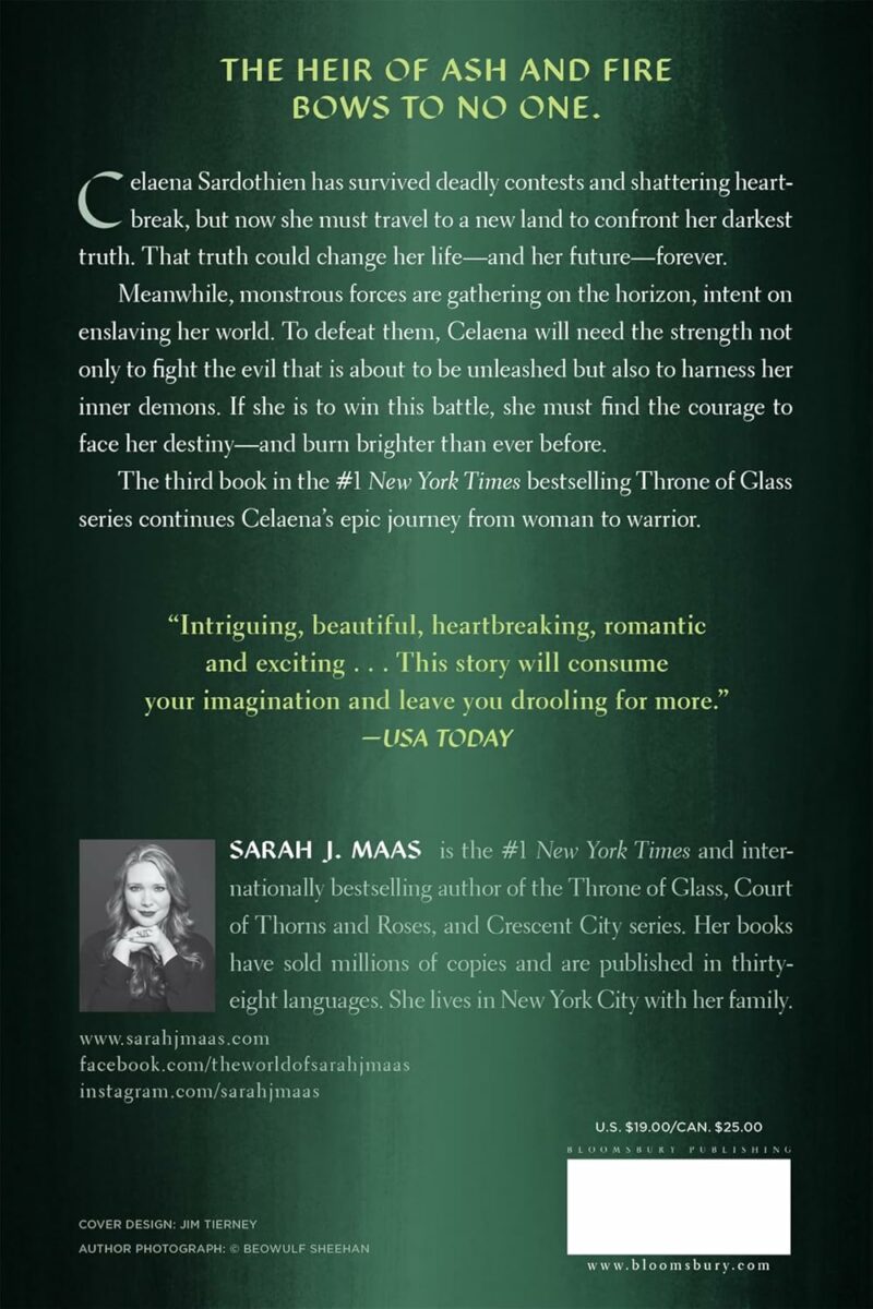 Heir Of Fire Paperback Book by Sarah J Maas from Macmillan Publishers