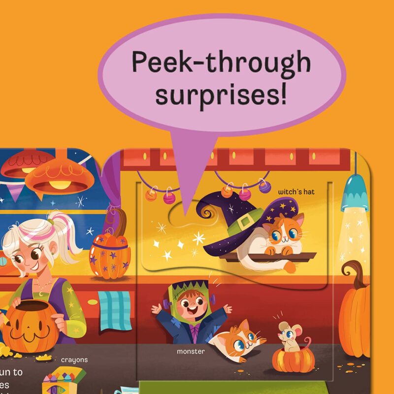 Cottage Door Press Peek-a-Flap Boo Lift-a-Flap Board Book Children's Books