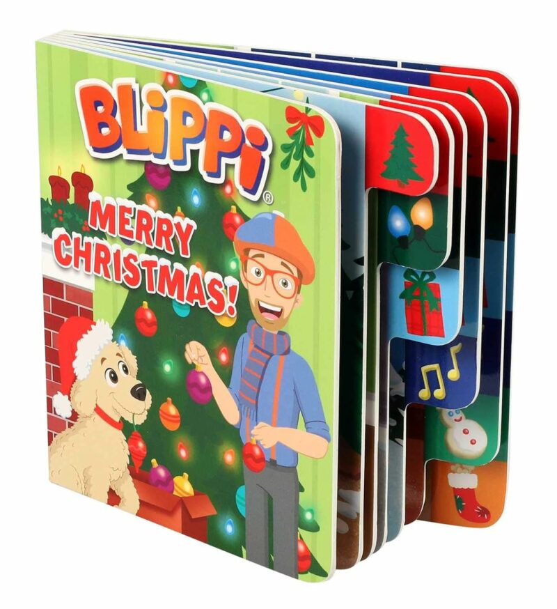 Blippi Merry Christmas Board Book from
