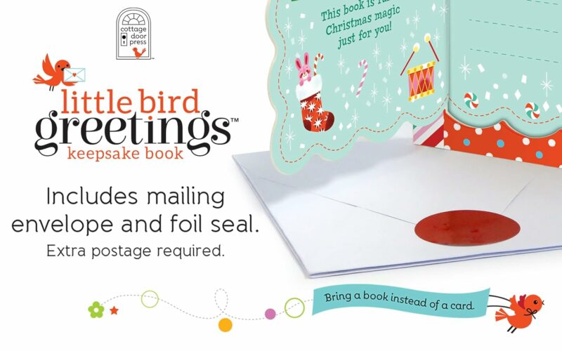 Baby's First Christmas Keepsake Board Book from Cottage Door Press