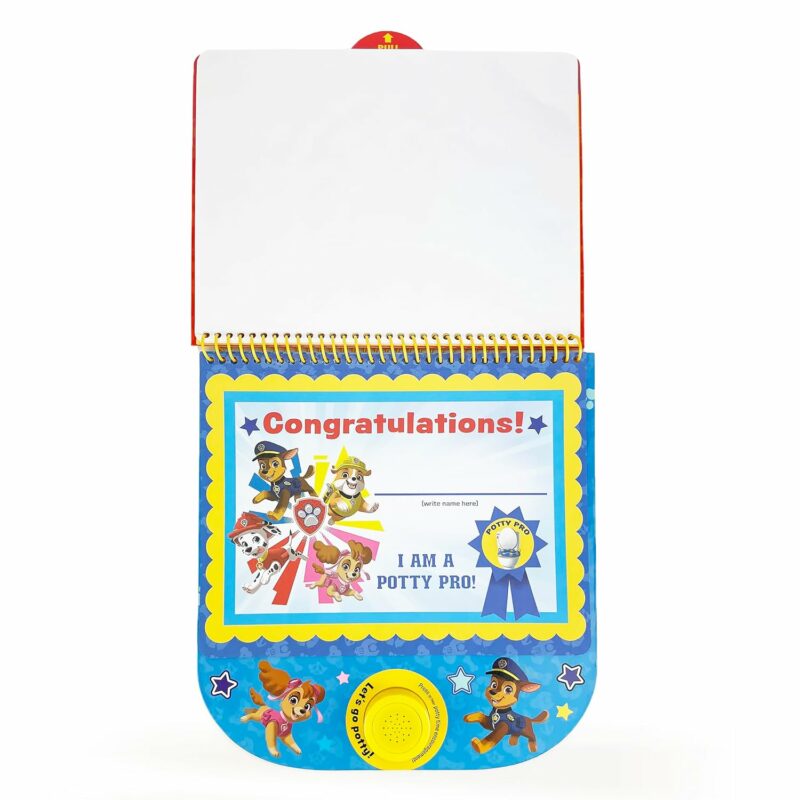 Cottage Door Press PAW Patrol Potty Training Reward Chart Children's Books