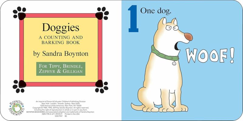 Doggies Board Book from
