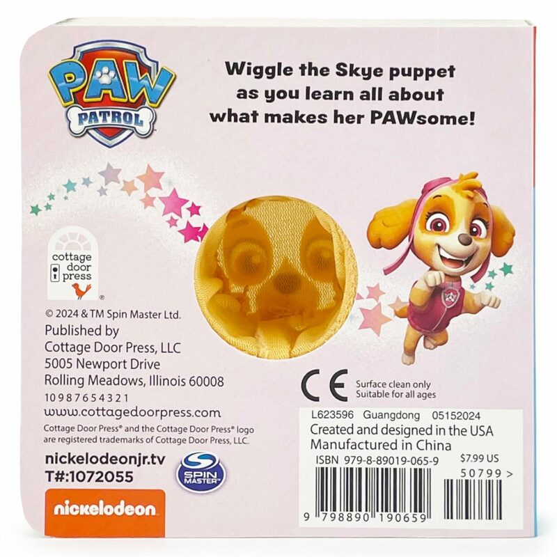 Cottage Door Press PAW Patrol Soar With Skye! Finger Puppet Book part of our Cats & Dogs collection