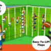 Let's Play Football Board Book made by Cottage Door Press