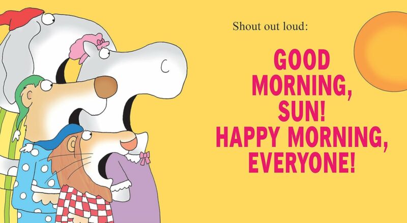 Hey! Wake Up! by Sandra Boynton made by