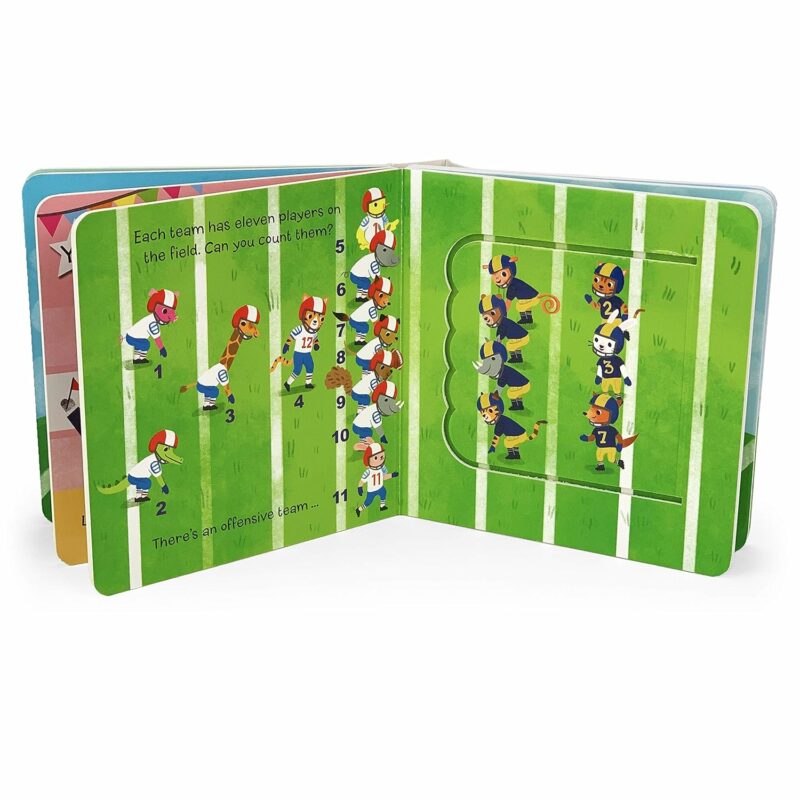 Cottage Door Press Let's Play Football Board Book Children's Books
