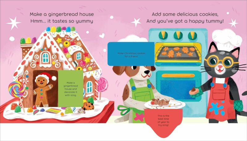 Countdown to Christmas A Lift-The-Flap Board Book made by