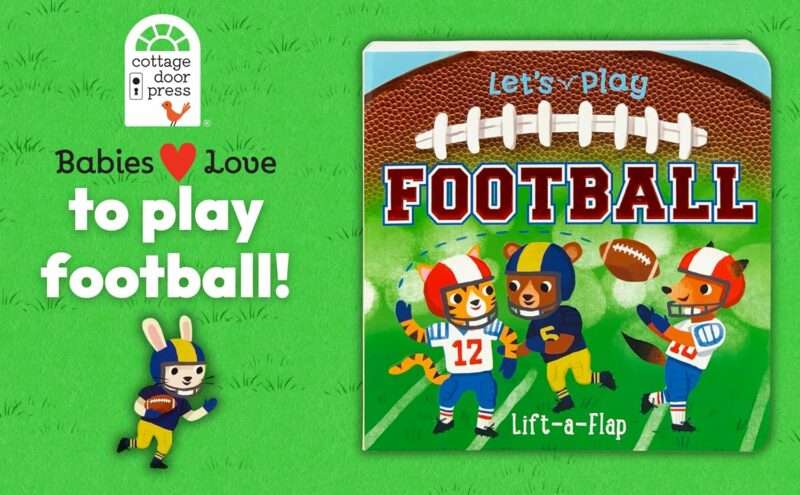 Let's Play Football Board Book from Cottage Door Press
