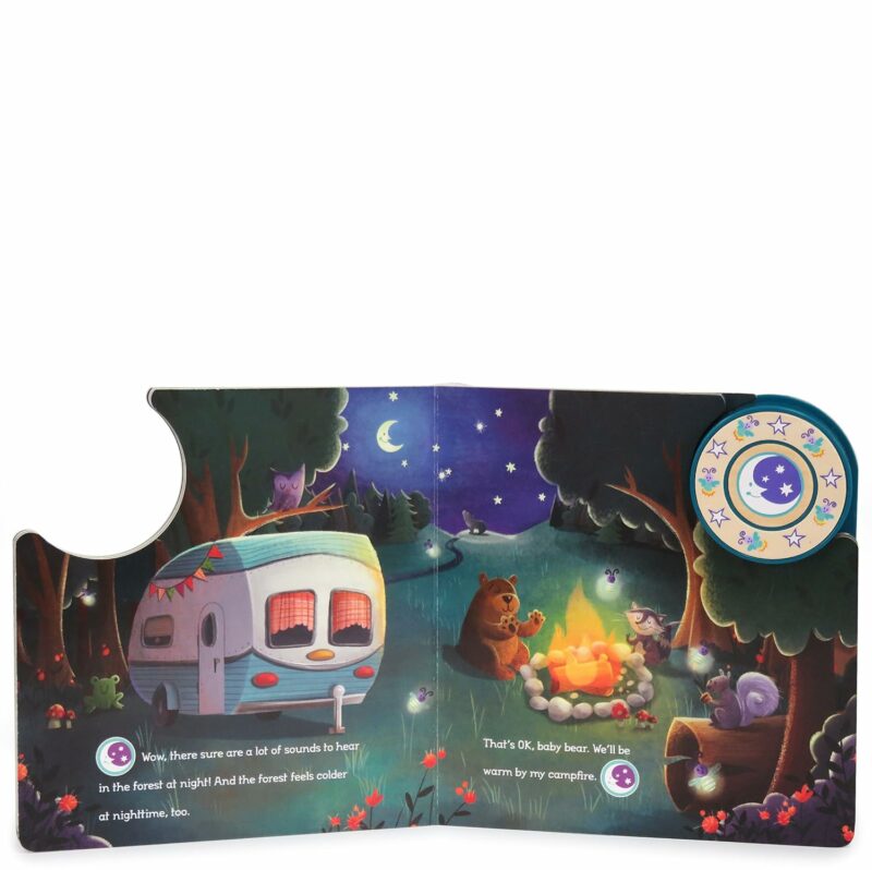 Cottage Door Press Brave Little Camper Interactive Camping Sound Book Children's Books
