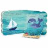 Little Blue Boat Lift-a-Flap Board Book made by Cottage Door Press