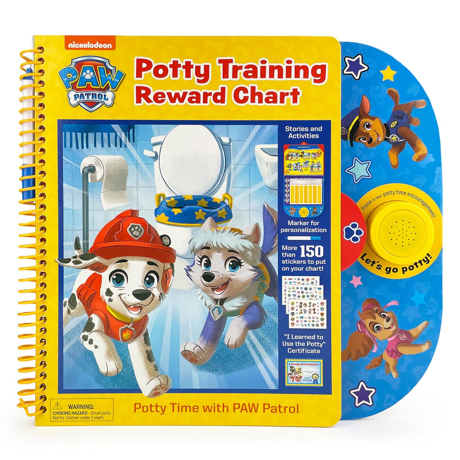 Cottage Door Press PAW Patrol Potty Training Reward Chart